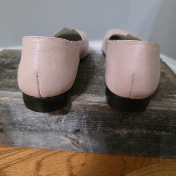 Antonio Melani Nude Leather Square Toe Ballet Flats - Size 7M main image 4